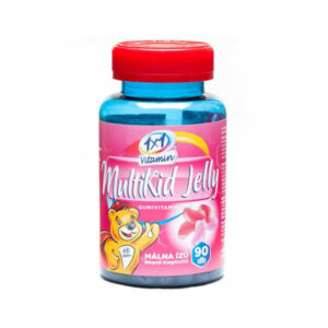 VitaPlus 1x1 Vitamin MultiKid Jelly Málna Ízű Gumivitamin 90x