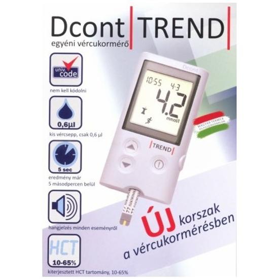 Dcont ETALON Vércukormérő készülék