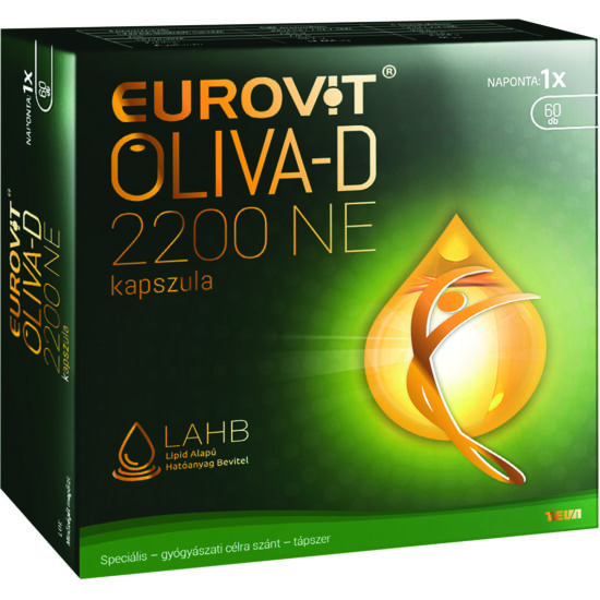 Eurovit Oliva-D 2200NE kapszula 60x