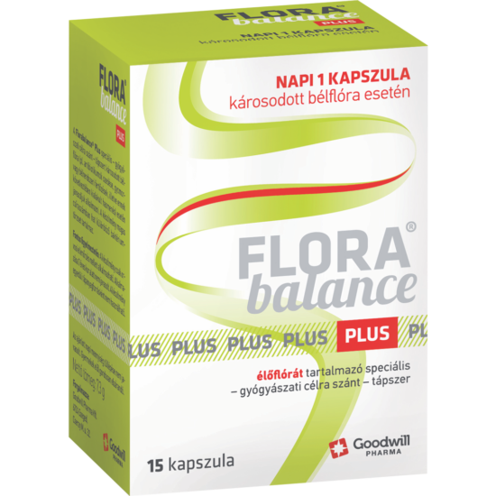 FloraBalance Plus élőflórás kapszula 15x