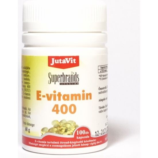 JutaVit E-vitamin 400mg kapszula 100x