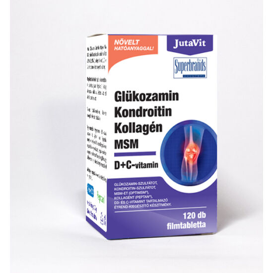 JutaVit Glükozamin Kollagén MSM D+C-vitamin 120x