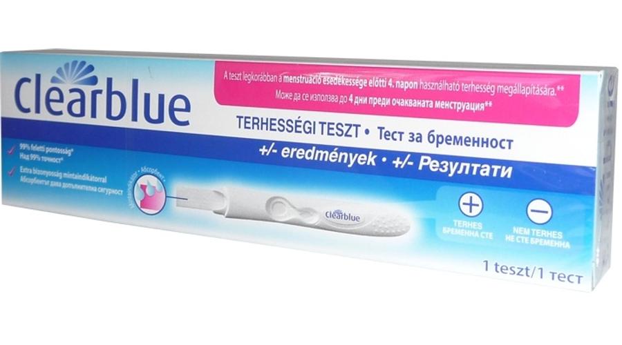 clear blue terhességi teszt ára 2019
