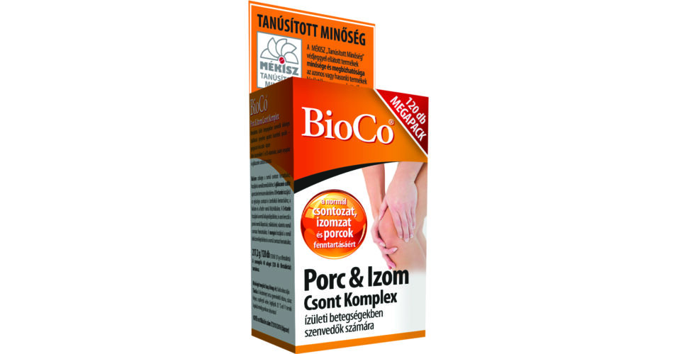BIOCO PORC & IZOM CSONT KOMPLEX TABLETTA 120db - Táplálékkiegészítők