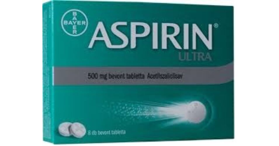 Aspirin Ultra 500 mg bevont tabletta 8x - Influenza ellen..