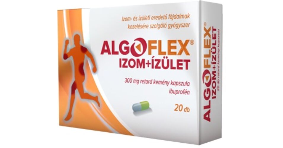 Algoflex Izom+Ízület 300 mg retard kemény kapszula 20x..